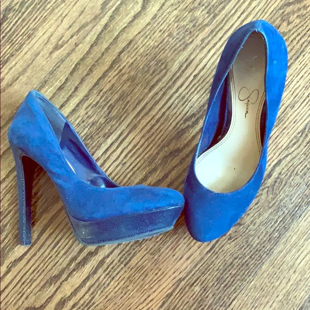Jessica Simpson size 6 heels. Worn twice.